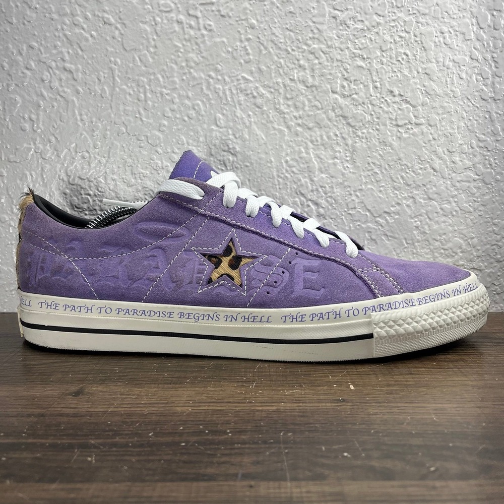 Converse One Star Pro Low Sean Pablo Paradise Purple Shoes - M 10.5 - W 12